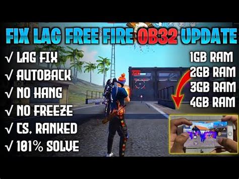 Fix Lag Free Fire Lag Fix 1Gb To 4Gb Ram Free Fire Lag Fix New