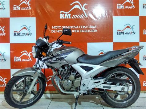 Honda Cbx Twister Cinza Km Motos Sua Loja De Motos Seminovas