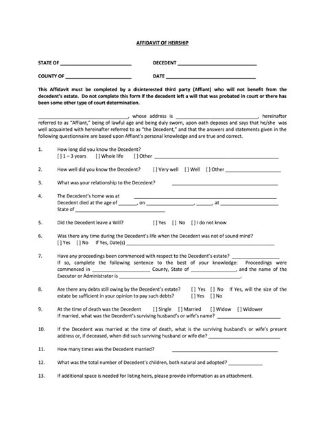 Sample Affidavit Of Marriage Relationship By Third Party Pdf Fill Out