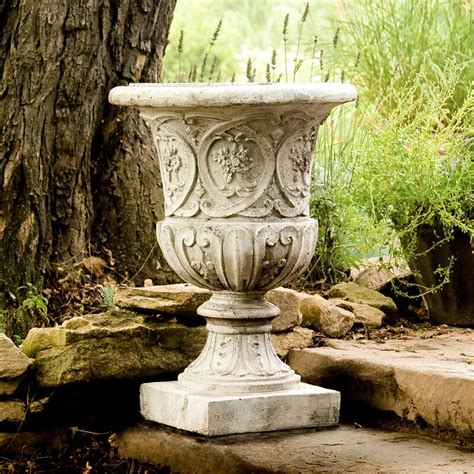 Orlandistatuary Cast Stone Urn Planter And Reviews Wayfair