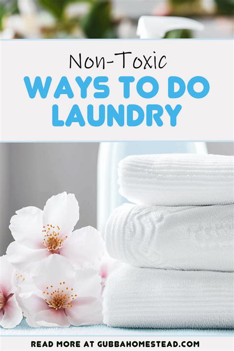 Easy Non Toxic Ways To Do Laundry Gubba Homestead