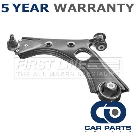 Track Control Arm Front Left Lower Cpo Fits Vauxhall Combo Fiat Doblo