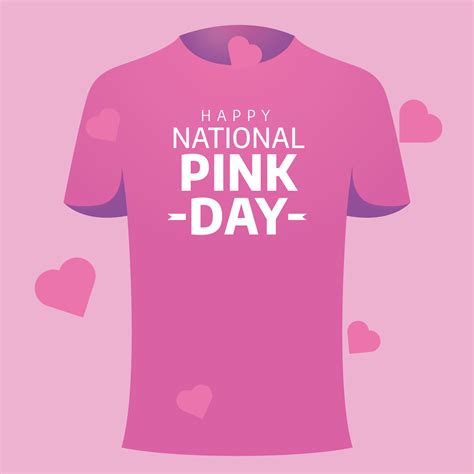 vector graphic of National Pink Day good for National Pink Day ...