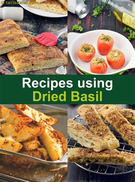 30 dried basil recipes | Dried Basil Recipe Collection | Tarladalal.com