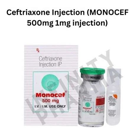 Ceftriaxone Injection Salcef Mg Gminjection At Rs Vial In Surat