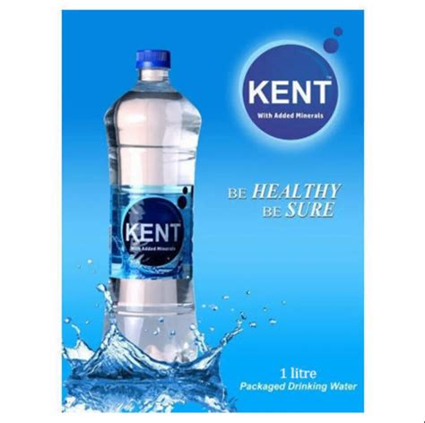 Transparent Kent Packaged Drinking Water Bottle Size 1 Litre