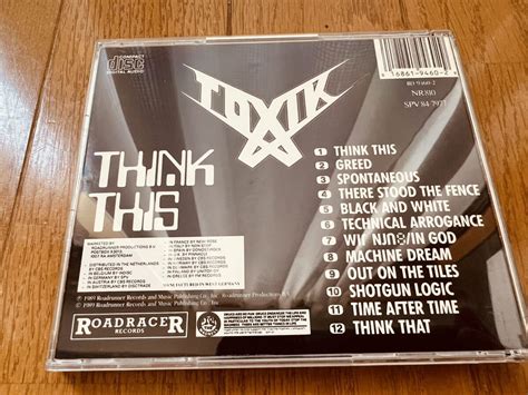 Yahooオークション Toxik Think Thisオリジナル ヨーロッパ盤