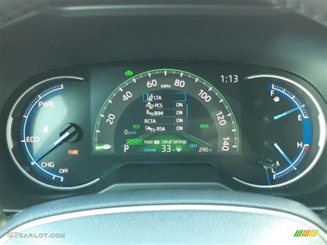 2020 Toyota Rav4 Xse Awd Hybrid Gauges Photo 136739809