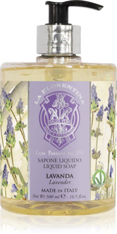 La Florentina Lavender Liquid Soap naturalne mydło w płynie do rąk o