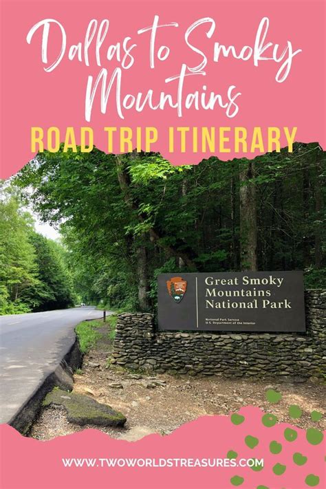 Road Trip From Dallas To Smoky Mountains National Park Artofit