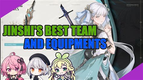 Jinshi Best Equipment Team Comp Echo Wuthering Waves Youtube