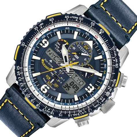 Reloj Aviador Hombre Citizen Promaster Blue Angels Skyhawk A T JY8078