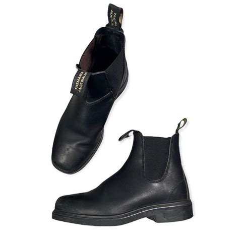 【blundstone 063 Mens Chelsea Dress Boots Black Depop