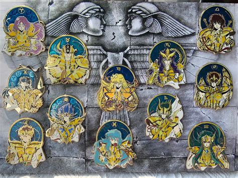 Saint Seiya Glod | Enamel Pins | GUI Design - Etsy