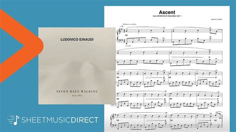 Ascent Sheet Music Ludovico Einaudi Piano Solo Seven Days Walking Day 1 Youtube