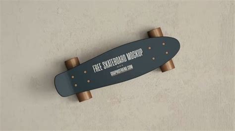 Free Skateboard Mockup Psd Psfiles