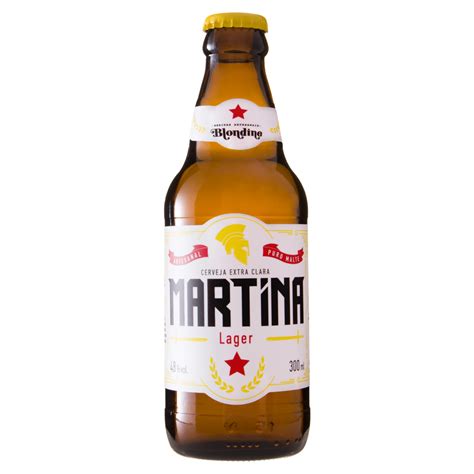 Cerveja Lager Puro Malte Martina Garrafa 300ml Gtin Ean Upc