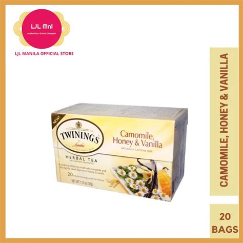 Twinings Herbal Tea Camomile Honey Vanilla Caffeine Free 20