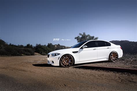 Tuningcars Alpine White Bmw F10 M5 On Zito Wheels Is Gorgeous