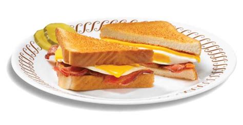 Bacon, Egg & Cheese Sandwich - Waffle House