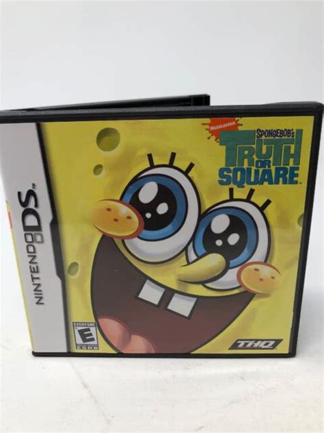 Spongebobs Truth Or Square Nintendo Ds Ebay