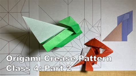 Origami Crease Pattern Class 4 Part 2 Youtube