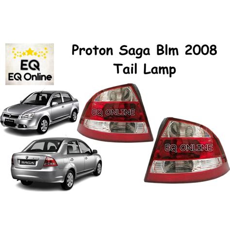 Proton Saga Blm Sg Tail Lamp L R Lampu Belakang