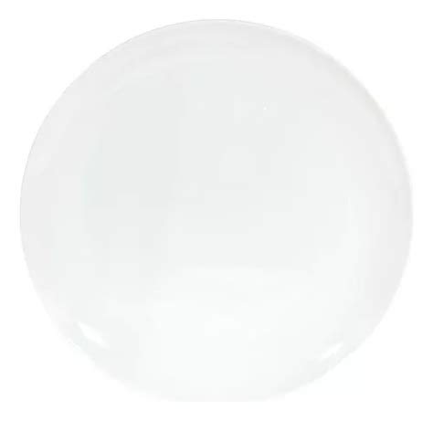 Plato Playo Cm Porcelana Blanca M Sheshu Home Mercadolibre