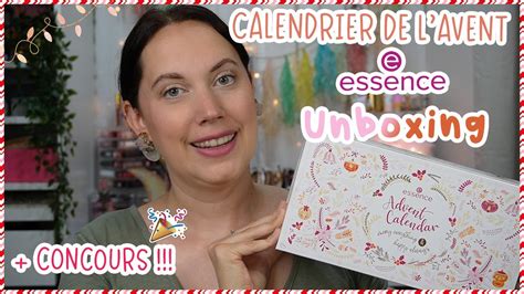 Unboxing Calendrier De L Avent Essence CONCOURS ByManolita