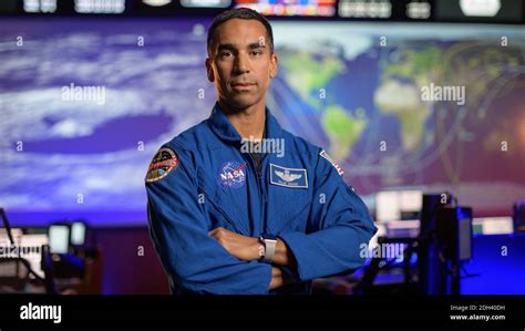 Houston United States 09th Dec 2020 Nasa Astronaut Raja Chari In The Blue Flight Control