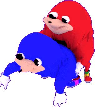 Ugandan Knuckles Sexy Time Sticker - Ugandan Knuckles Sexy Time Nsfw ...