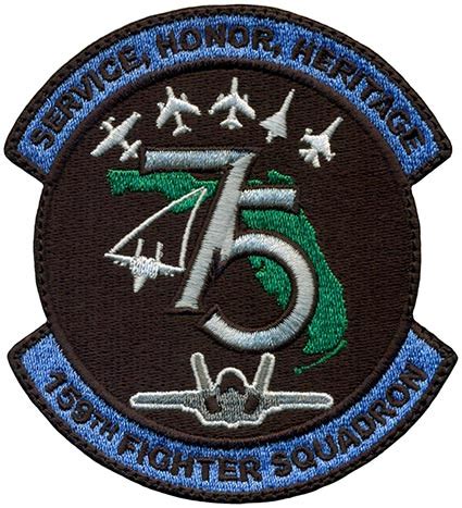 Th Fighter Squadron Th Anniversary Flightline Insignia