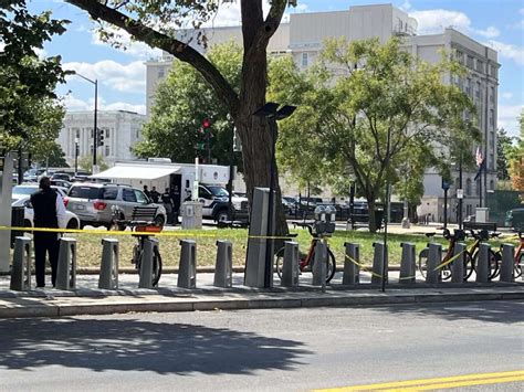 Capitol Police Return To Headquarters After Evacuation Resulting From