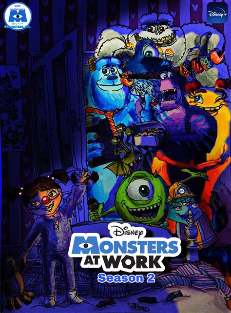 Monsters at work season 2 poster (edited) by wilduda on DeviantArt