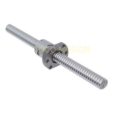 Toco Precision Ball Screw For Woodworking Machine High Miniature Nut