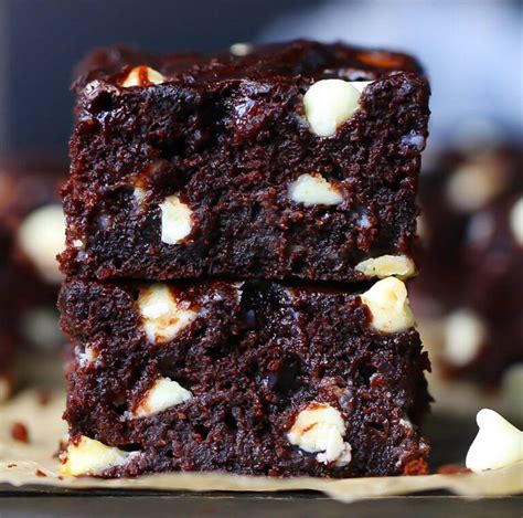 White Chocolate Chip Brownies | Gluten Free Chocolate Brownies, Easy