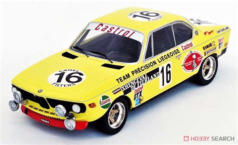 BMW 2800CS 1972年スパフランコルシャン24H 16 Jean Xhenceval Hughes de Fierlant