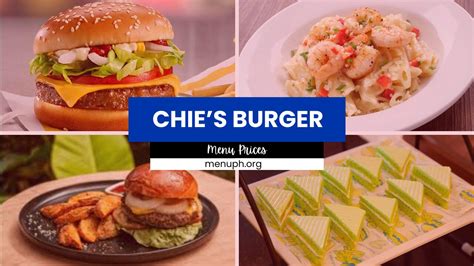 CHIE S BURGER MENU PHILIPPINES UPDATED PRICES 2024