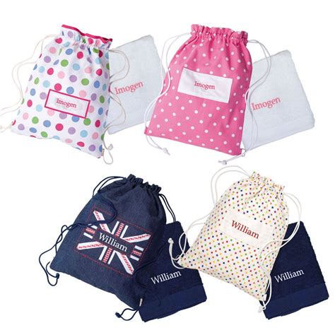 Personalised Swim Bags With Towels Swimming Bag Bags Swimming