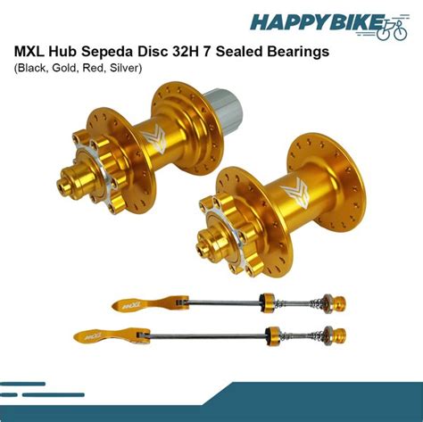 Jual Mxl Hub Freehub Speed Disc Holes Sealed Bearings Hub Sepeda