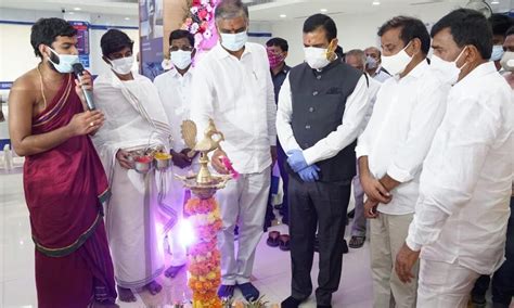 Harish Rao Inaugurates Sbis Rbo At Siddipet