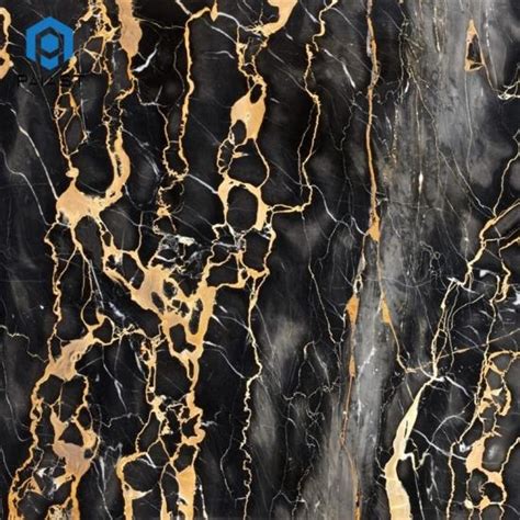 Nero Portoro Black Marble Gold Veins Slab Italy - Paiastone.com