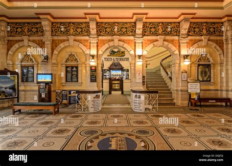 Interior dunedin railway station dunedin hi-res stock photography and ...