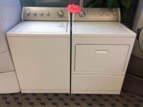 Whirlpool Commercial Quality Washer Dryer Set Pair USED For Sale