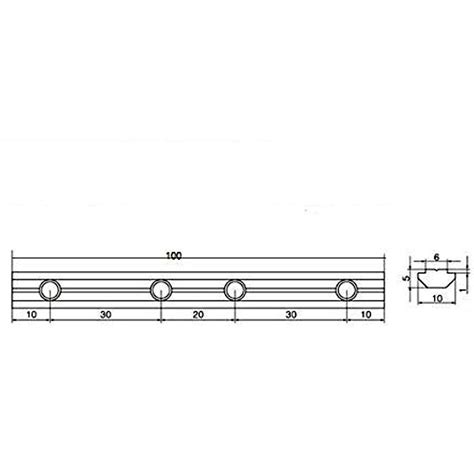 Series Aluminum Profile Straight Line Connector With Screw