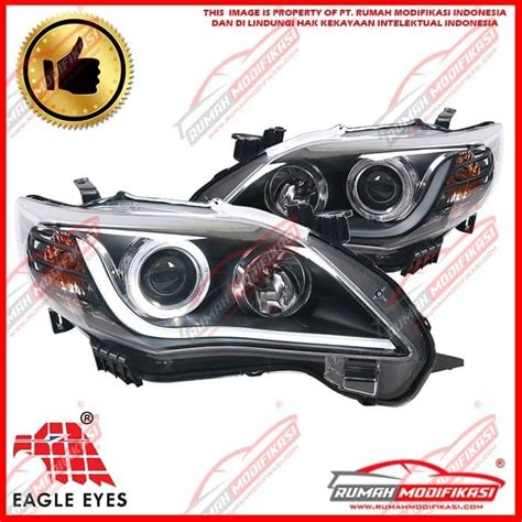 Jual HEAD LAMP TOYOTA COROLLA ALTIS 2011 2013 EAGLEEYES ANGEL