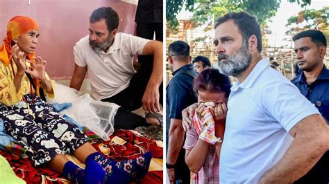 Rahul Gandhi Meets Violence Affected People In Manipur Says Its