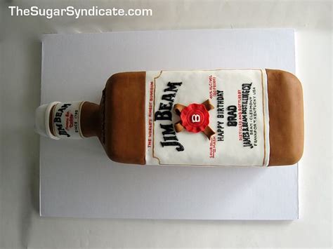 jim beam bottle birthday cake bottle cake jim beam  birthday cakes
