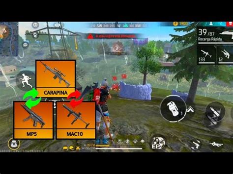 A Cada Kill Eu Troco De Arma Free Fire Mobile Youtube