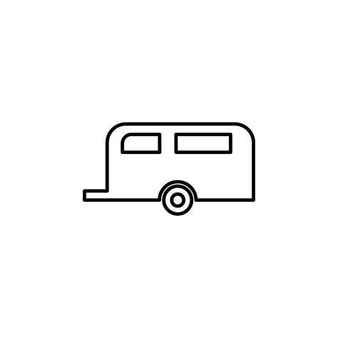 rv park sign vector icon illustration 23038094 Vector Art at Vecteezy